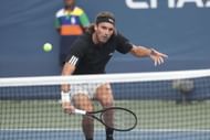 Stefanos Tsitsipas at the 2025 US Open - Source: Getty